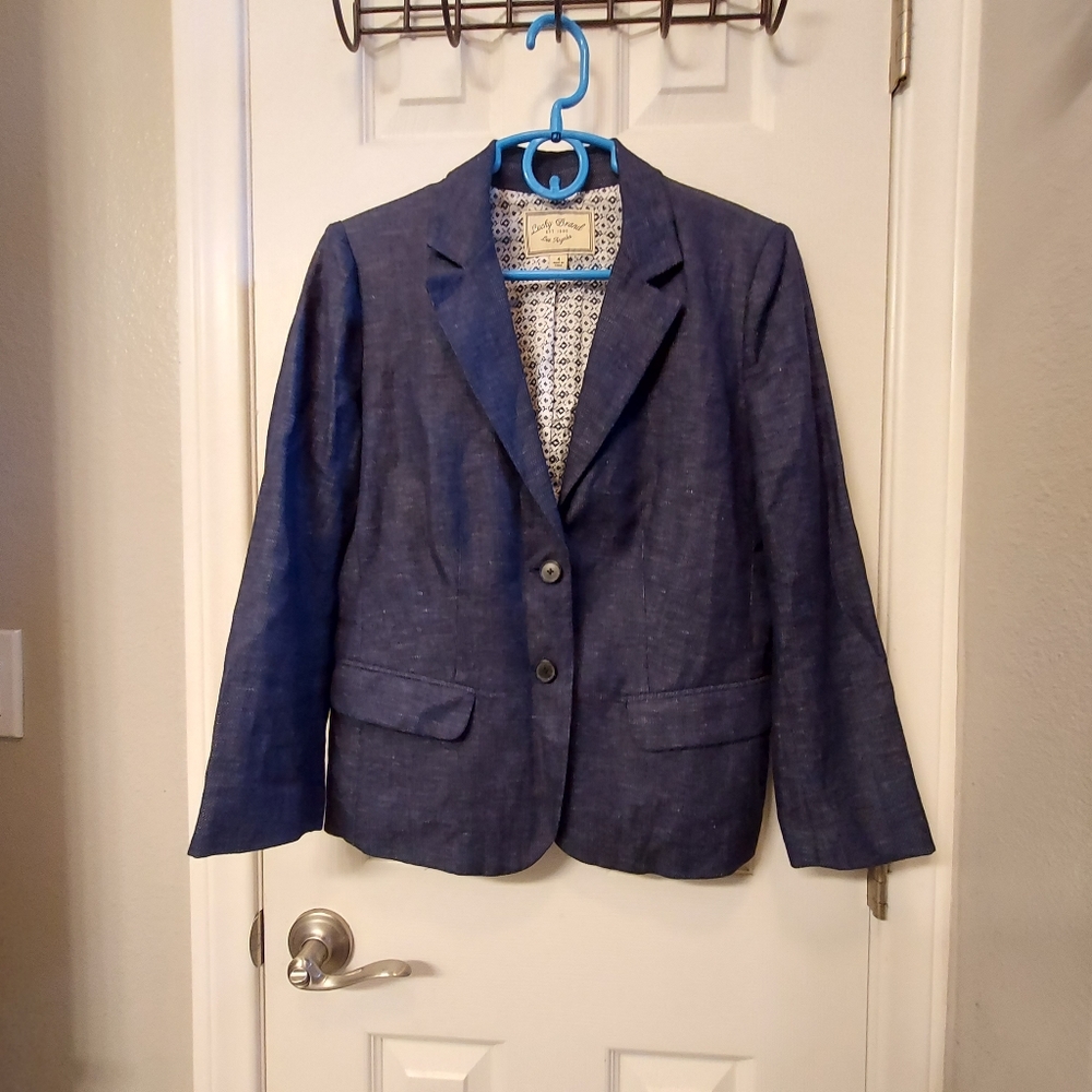 Lucky brand cotton linen jacket